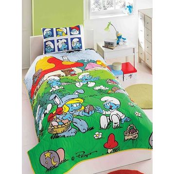 Taç Şirinler Lisanslı Uyku Seti