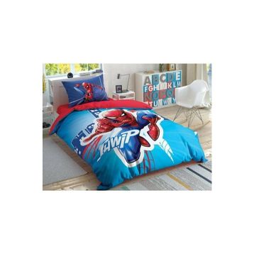 Taç Spiderman İn City Genç Nevresim Takımı