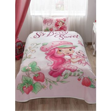 Taç Strawberry Shortcake Amazing Tek Kişilik Pike Takımı