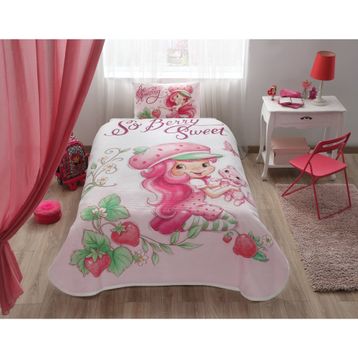 Taç Strawberry Shortcake Amazing Tek Kişilik Pike Takımı