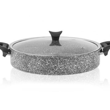 Taç Ultra 32 cm Granit Basık Tencere