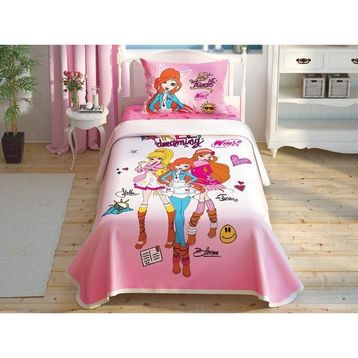 Taç Winx Dream Lisanslı Tek Kişilik Pike Takımı
