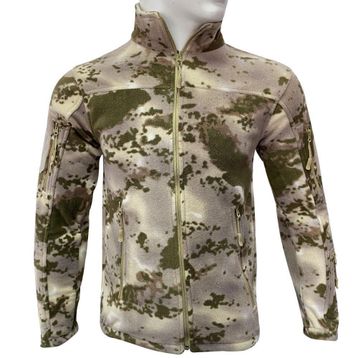 Tactical 9645 Kamuflaj Polar Erkek Mont