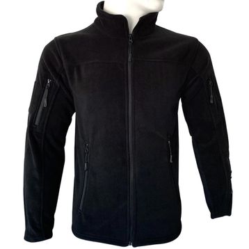 Tactical 9645 Siyah Polar Erkek Mont
