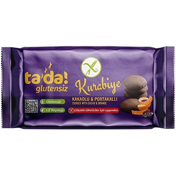 Tada 100 gr Glutensiz Kakaolu Portakallı Kurabiye