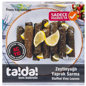 Tada 190 gr Zeytinyağlı Yaprak Sarma