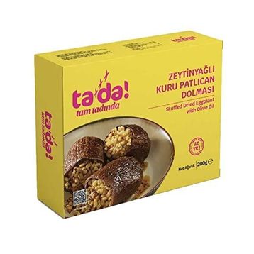 Tada 200 gr Zeytinyağlı Kuru Patlıcan Dolması