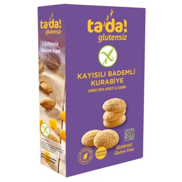 Tada 75 gr Glutensiz Kayısılı Bademli Kurabiye