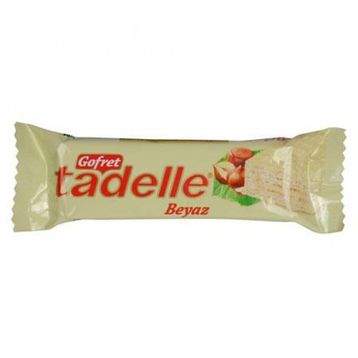 Tadelle Beyaz Cikolata Kaplı 35 Gr Gofret (24 adet)