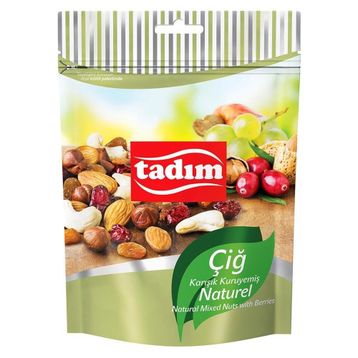 Tadım Naturel 180 gr Karışık Çiğ Kuruyemiş