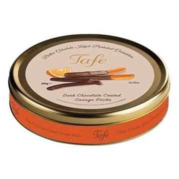 Tafe 300 gr Bitter Çikolata Kaplı Portakal Çubukları