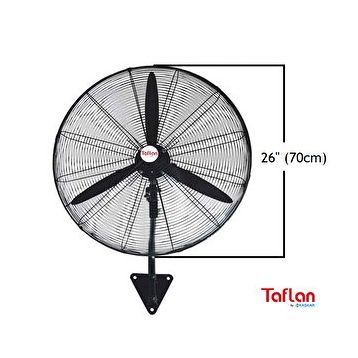 Taflan FW-650 Sanayi Tipi 220 W 66 cm Duvar Vantilatörü