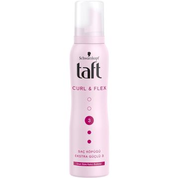 Taft Curl 150 ml Flex Saç Köpüğü