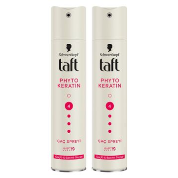 Taft Keratin 2x250 ml Saç Spreyi