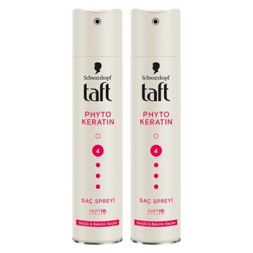 Taft Keratin 2x250 ml Saç Spreyi