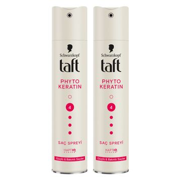 Taft Keratin 2x250 ml Saç Spreyi