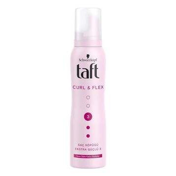 Taft Kıvırcık ve Bukle No:3 150 ml Saç Köpüğü