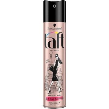 Taft Moskova Stili Göz Alıcı Parlaklık 250 ml Saç Şekillendirici Sprey