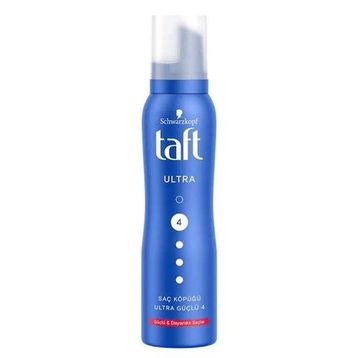 Taft No:4 Güçlü ve Dayanaklı Saçlar Ultra Güçlü 150 ml Saç Köpüğü