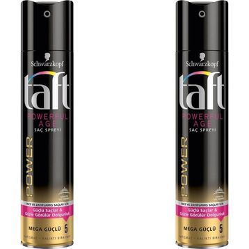 Taft No:5 Powerful Age 2x250 ml Saç Spreyi