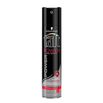 Taft Power 2x250 ml Kafein İçeren 48 Saat Etkili Mega Güçlü Saç Spreyi