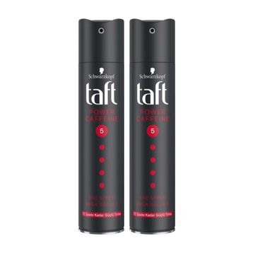 Taft Power Caffeine 2x250 ml Saç Spreyi