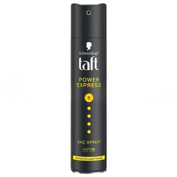 Taft Power Express No 5 250 ml Anında Kuruyan Formül Saç Spreyi