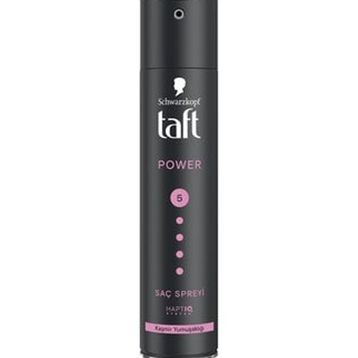Taft Power Mega Güçlü Tutuş Ve Kaşmir Dokunuşu Etkili Saç Sprey