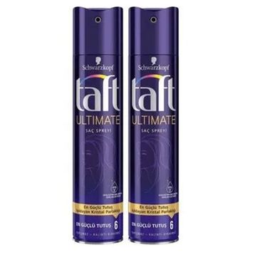 TAFT SAÇ SPREYİ ULTİMATE (En Güçlü) NO:6 2 ADET