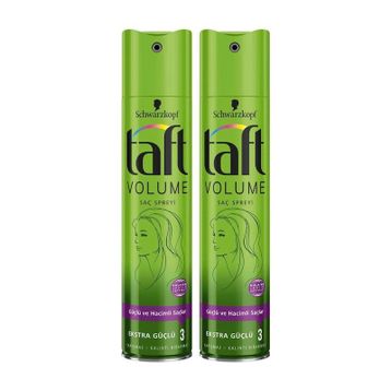 Taft True Volume Ekstra Güçlü 2x250 ml Saç Şekillendirici Sprey