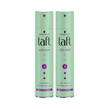Taft True Volume Ekstra Güçlü 2x250 ml Saç Şekillendirici Sprey