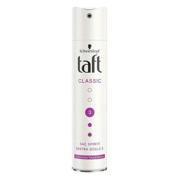 Taft Tüm Saç Tipleri İçin 250 ml Classic Saç Spreyi