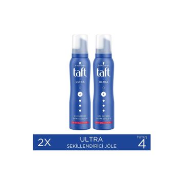 Taft Ultra Güçlendirici 2x150 ml Saç Köpüğü