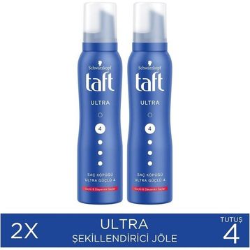 Taft Ultra Güçlendirici 2x150 ml Saç Köpüğü