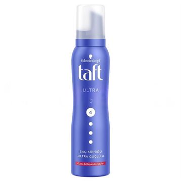 Taft Ultra No: 4 Strengthened Hair 150 ml Saç Köpüğü