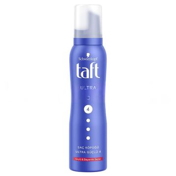 Taft Ultra No: 4 Strengthened Hair 150 ml Saç Köpüğü