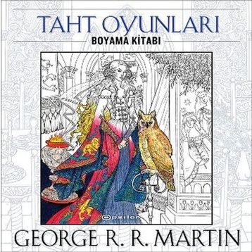 Taht Oyunları - Boyama Kitabı - George Martin