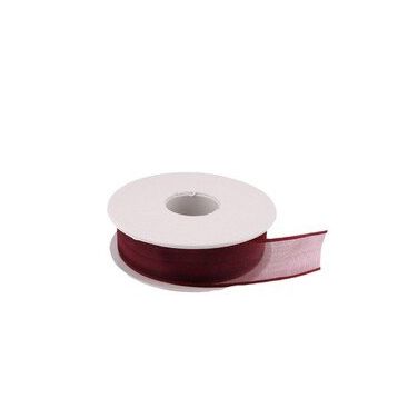 Tahtakale Toptancıları 2.5 cm 20 m Bordo Şifon Kurdele