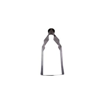 Tahtakale Toptancıları 4 x 10 cm Kek Kurabiye ve Pasta Kalıbı Metal Şekilli Biberon Modeli
