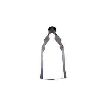 Tahtakale Toptancıları 4 x 10 cm Kek Kurabiye ve Pasta Kalıbı Metal Şekilli Biberon Modeli