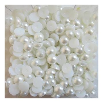 Tahtakale Toptancısı 10 mm 250 gr Beyaz Yarım İnci Yuvarlak