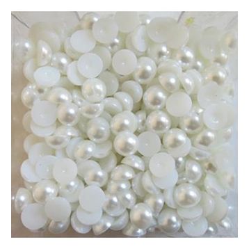 Tahtakale Toptancısı 10 mm 250 gr Beyaz Yarım İnci Yuvarlak