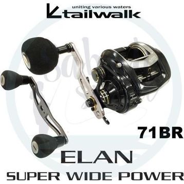 Tailwalk Elan Super Widepower 71BR Çıkrık/Baitcasting Sağ El Jig Olta Makinesi
