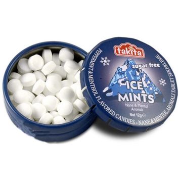 Takita 12'li Paket Nane Ve Mentol Aromalı Şekersiz Tablet Şekerleme