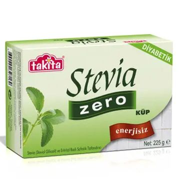 Takita 225 gr Stevia Zero Kahverengi Küp Tatlandırıcı