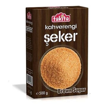 Takita 500gr Kahverengi Toz Şeker