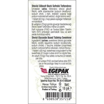 Takita Stevia 300 Tablet Tatlandırıcı