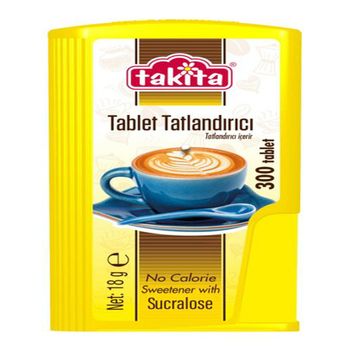 Takita Sukralozlu 300 Adet Tablet Tatlandırıcı