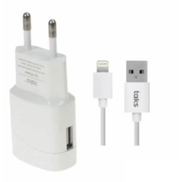 Taks 5TS01LB 1.5 AMP IPhone Seyehat Şarj Aleti