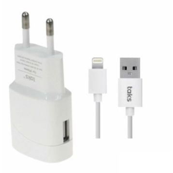 Taks 5TS01LB 1.5 AMP IPhone Seyehat Şarj Aleti